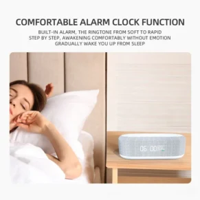 3-in-1 Wireless Charger Alarm Clock 3