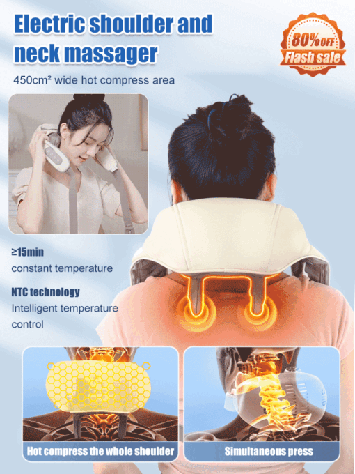 Ultimate Portable Electric Massager with Heat